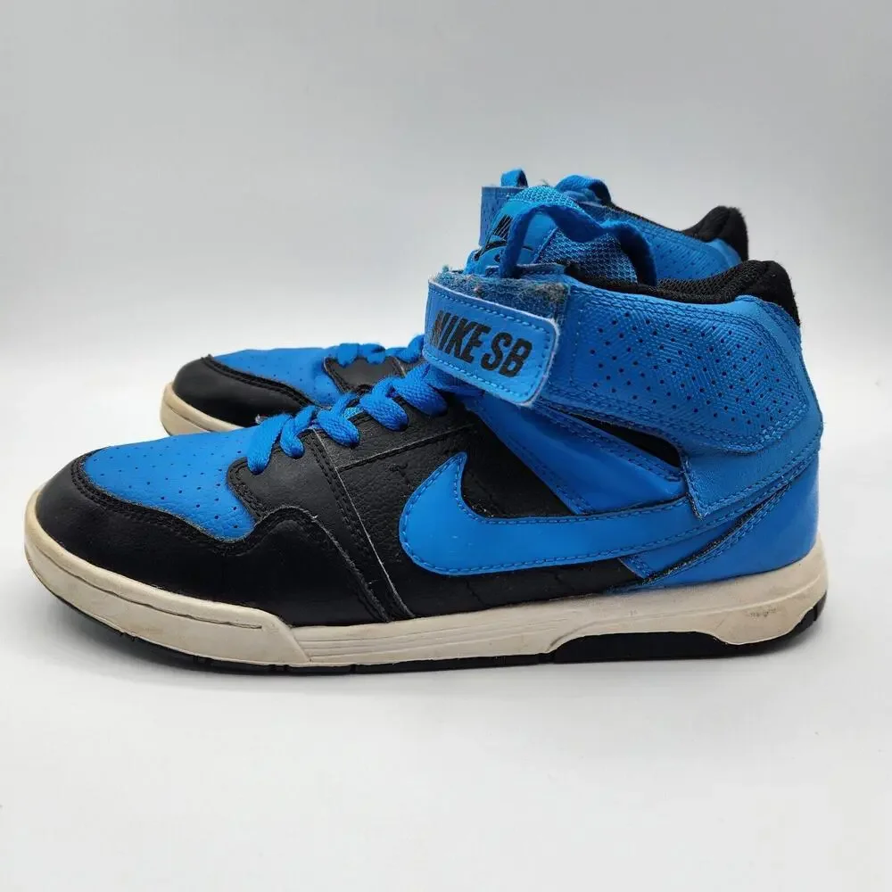 Nike SB Mogan Mid 2 Boys Size 5Y Blue Black‎